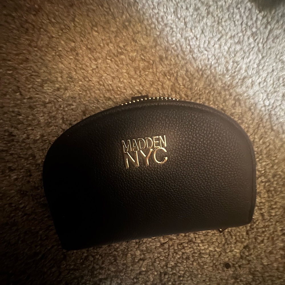Madden NYC Black Coin Purse